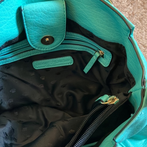 Last Chance! Juicy Couture Aqua Hand Bag - Picture 5 of 9